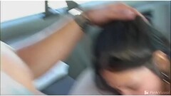 Filipina hottie rides cock in a car Thumb