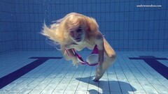 Naughty Elena Proklova Spreading Legs Underwater Thumb