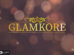 Glamkore - Lesbian lovers Luna & Cayla seduce male friend into a threesome Thumb