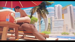 Tracer on the beach (OverWatch) Thumb