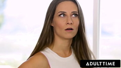 ADULT TIME - Neglected GF Cassidy Klein Cheats On BF To Try GAPING ANAL With His Big Dick Bestie! Thumb