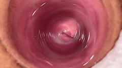 Camera deep inside Mia'_s tight creamy pussy Thumb