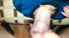 sexy blonde wife suck and deepthroat big dick Thumb