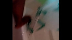 stroking in the bathroom Thumb