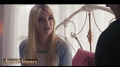 Zac Wild Questions Kenna James &amp_ Before He Even Realizes They Are Naked And She'_s Riding His Dick - SWEET SINNER Thumb