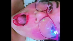 2 Condom Loads on Karilyn'_s Face Thumb
