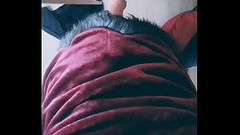 Amateur CD nails his ass on a dildo Thumb