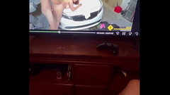 Watching porn while I jerk off Thumb
