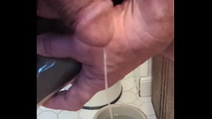 Prostate cum from soft cock Thumb