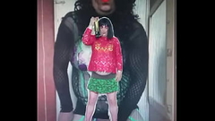 bisexual crossdresser mark trying out his new Video Editor Thumb