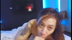 Dancer Destiny Mae still sucking cock! Thumb