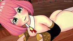 Anya in a horny day (spyxfamily) (adult version) wearing sexy outfit Thumb