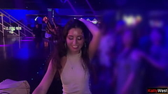 Fucked cutie in all holes in the toilet of a nightclub Thumb
