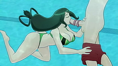 Hero Sex Academia - (PT 21) -  just an underwater snack Thumb