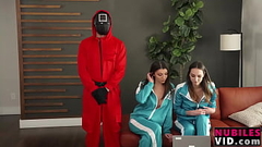 Cum Swapping Stepsisters Andi Rose, Maya Woulfe S1-E8 Real Game Thumb