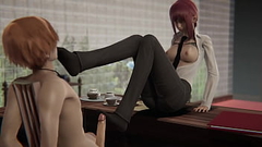 Makima Fucks Denji l Hentai uncensored 3D SFM Game Thumb
