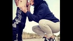 Blowjob and doggy style on the road Thumb