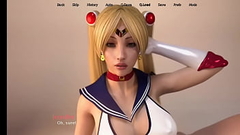 Blody Passion Cap 17 - Mi Hermanastra Me Env&iacute_a Fotos De Su Vagina Y Cosplay De Sailor Moon Thumb
