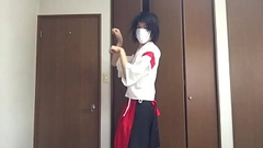 japanese trap masturbation(cosplay miko) Thumb