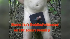 Master Jay flogs CBTLouis'_s penis Part2 Thumb
