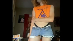 Femboy drops his panties to reveal an amazing cock Thumb