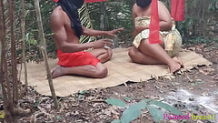 Ambitious house wife went to baba native doctor to collect charm to enable her manipulate the chairman of her village to make her his second wife, end up getting banged by baba'_s big dick in the shrine Thumb