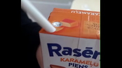 Veryy sexxxy milk getting edged by a straw Thumb