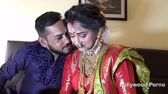 Newly Married Indian Girl Sudipa Hardcore Honeymoon First night sex and creampie - Hindi Audio Thumb