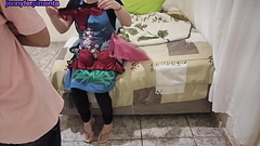 surpresa para empregada, ser&aacute_ que ela gostou? Thumb