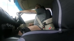 Wanking in the car Thumb