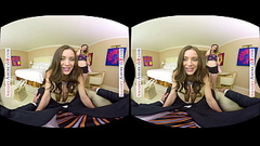 An unforgettable sexual encounter with Lana Rhoades and Stella Cox by Naughty America VR Thumb