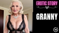 [GRANNY Story] Step Grandmother'_s Porn Movie Part 1 Thumb