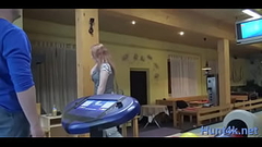 Nasty maid blowing phallus well Thumb