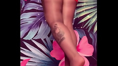 tease in pantyhose and latex dress Thumb