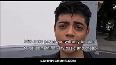 LatinPickups - Cute Latino Twink Cash To Fuck Stranger On Street POV Thumb