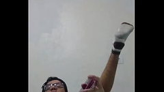 Enfiando escova de cabelo no meu cuzinho Thumb