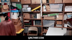 GirlThief - Cute Teen Redhead Shoplifter April Reid Fucked By Security Guard For No Jail After Stealing Jewelry Thumb