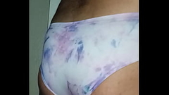 Sissy walking around in panties Thumb