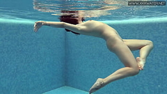 Lady Dee cute shy Czech teen swimming Thumb