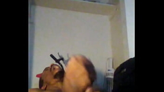 Jackingoff with the blinds open Thumb