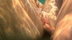 Risky Fucked swim girl underwater  Public anal and pussy fuck on the beach JessiJek Thumb