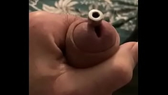 Closeup penis plug Thumb