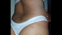 Wive shares panties with husband Thumb