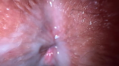 Extremely close up fuck with stepsister'_s husband, tight creamy sex and cumshot on pussy Thumb