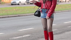 REBECCA VOLPETTI PROSTITUTE IN THE STREET Thumb
