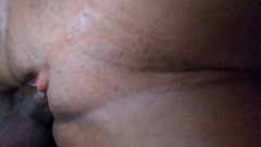 extreme close up of cheating wife pussy gaping in orgasms while being blacked by stranger Thumb