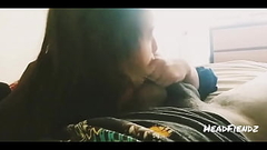 Chubby Asian girl sucking dick Thumb