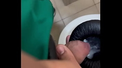 A quick headphone wank at work Thumb