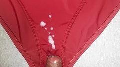Me vine sobre los calzones rojos de mi amiga Thumb