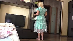 the milf'_s usual household chores turned into anal sex when she showed her big ass Thumb